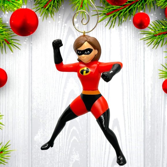 Disney The Incredibles Elastigirl 4" ONE OF A KIND Christmas Tree Ornament - Picture 3 of 3